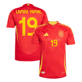 Maillot domicile authentique Espagne LAMINE YAMAL #19 EURO 2024
